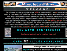 Tablet Screenshot of musclecarfilms.com